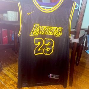 LAKERS BLACK MAMBA LEBRON JAMES JERSEY 100% Authentic & Licensed LIMITED EDITION